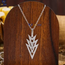 0.42+ Carat Round Brilliant Cut Diamond Pendant, Engagement Pendant, Wedding Pendant, E Color, VVS2-VS2 Clarity