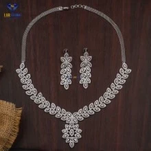 16.936+ Carat Marquise & round Cut Diamond Nacklace and Earring, Engagement Nacklace And Earring, Wedding Nacklace And Earring, E Color, VVS2-VS2 Clarity