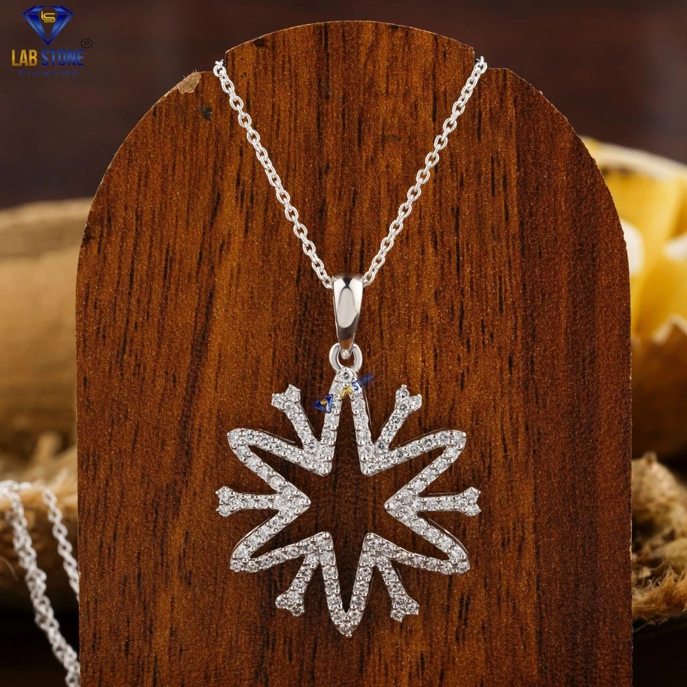 0.70+ Carat Round Brilliant Cut Diamond Pendant, Engagement Pendant, Wedding Pendant, E Color, VVS2-VS2 Clarity