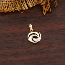 0.040+ Carat Round Brilliant Cut Diamond Pendant, Engagement Pendant, Wedding Pendant, E Color, VVS2-VS2 Clarity