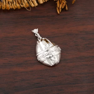 0.759+ Carat Round Brilliant Cut Diamond Pendant, Engagement Pendant, Wedding Pendant, E Color, VVS2-VS2 Clarity