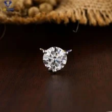 7.49+ Carat Round Brilliant Cut Diamond Pendant And Earring, Engagement Pendant And Earring, Wedding Pendant And Earring, E Color, VVS2-VS2 Clarity