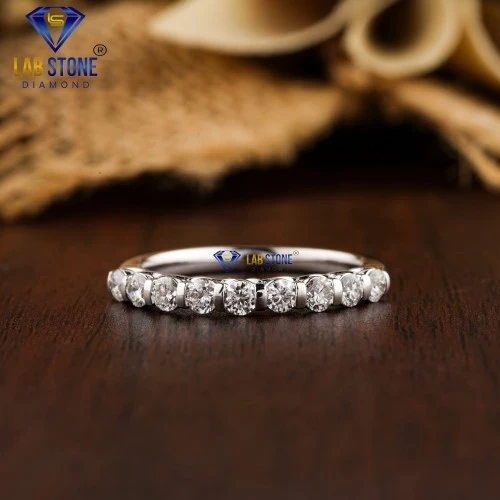 0.70+ Carat Round Cut Diamond Ring, Engagement Ring, Wedding Ring, E Color, VVS2-VS2 Clarity