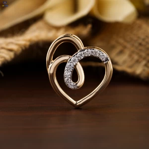 0.20+ Carat Round Brilliant Cut Diamond Pendant, Engagement Pendant, Wedding Pendant, E Color, VVS2-VS2 Clarity