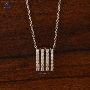 0.35+ Carat Round Brilliant Cut Diamond Pendant, Engagement Pendant, Wedding Pendant, E Color, VVS2-VS2 Clarity