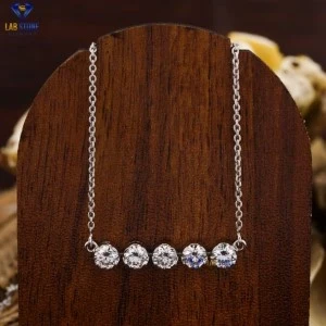 1.29+ Carat Round Brilliant Cut Diamond Pendant, Engagement Pendant, Wedding Pendant, E Color, VVS2-VS2 Clarity